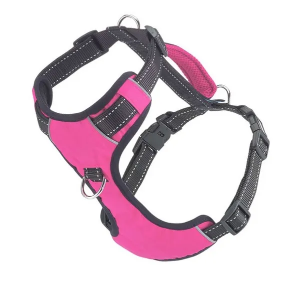 1ea Baydog Medium Pink Chesapeake Harness - Hard Goods